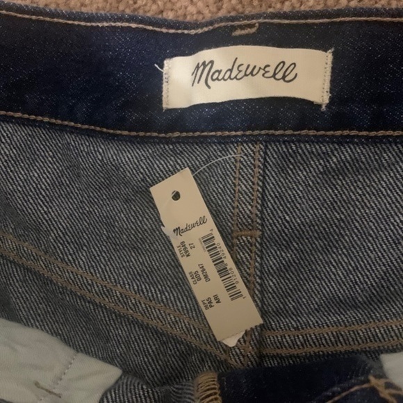 Madewell Rigid Denim Straight Skirt Size 27 - Picture 3 of 9